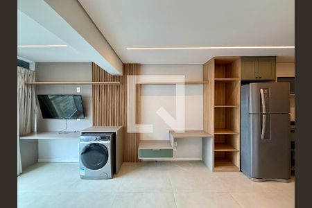 Quarto/Sala de apartamento para alugar com 1 quarto, 30m² em Jardim das Acacias, São Paulo