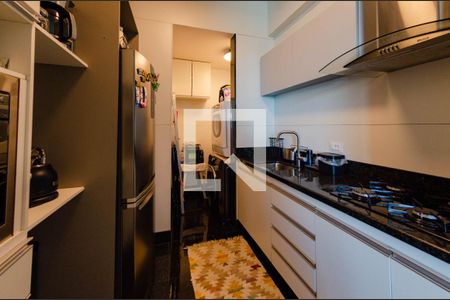 Cozinha de apartamento à venda com 1 quarto, 77m² em Belvedere, Belo Horizonte