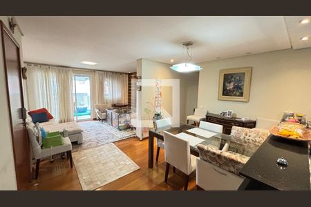 Sala de apartamento para alugar com 2 quartos, 100m² em Jardim, Santo André