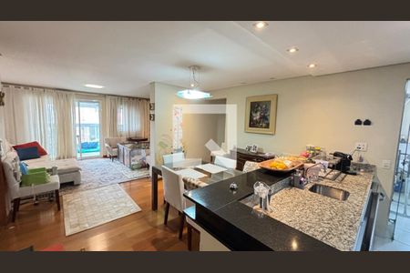 Sala de apartamento para alugar com 2 quartos, 100m² em Jardim, Santo André