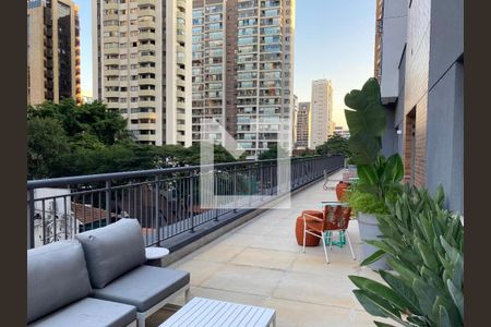 Área comum de apartamento para alugar com 2 quartos, 54m² em Indianópolis, São Paulo