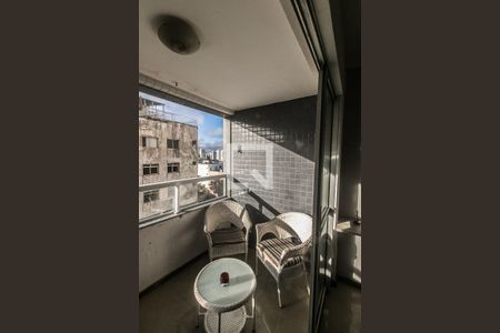 Varanda da Sala de apartamento para alugar com 3 quartos, 92m² em Costa Azul, Salvador