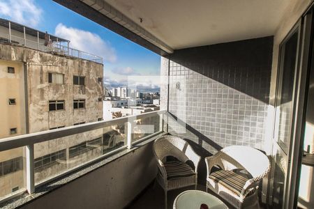 Varanda da Sala de apartamento para alugar com 3 quartos, 92m² em Costa Azul, Salvador