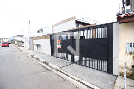Fachada de kitnet/studio para alugar com 1 quarto, 23m² em Jardim Marcato, Suzano