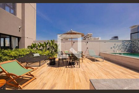 Área comum de kitnet/studio à venda com 1 quarto, 24m² em Vila Olímpia, São Paulo