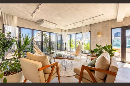 Área comum de kitnet/studio à venda com 1 quarto, 24m² em Vila Olímpia, São Paulo