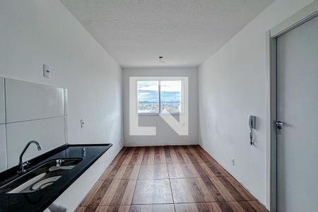 Sala/Cozinha de apartamento para alugar com 1 quarto, 27m² em Belenzinho, São Paulo