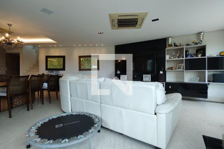 Sala de casa de condomínio à venda com 3 quartos, 441m² em Anil, Rio de Janeiro