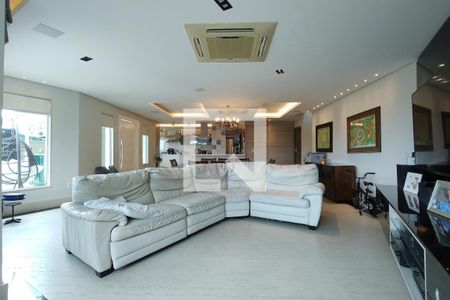 Sala de casa de condomínio à venda com 3 quartos, 441m² em Anil, Rio de Janeiro