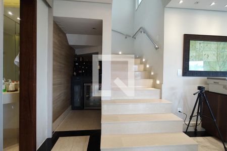 Sala de casa de condomínio à venda com 3 quartos, 441m² em Anil, Rio de Janeiro
