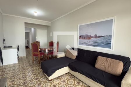 Sala de apartamento para alugar com 3 quartos, 113m² em Boqueirão, Praia Grande