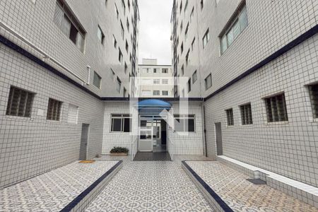 Fachada do bloco de apartamento para alugar com 3 quartos, 113m² em Boqueirão, Praia Grande