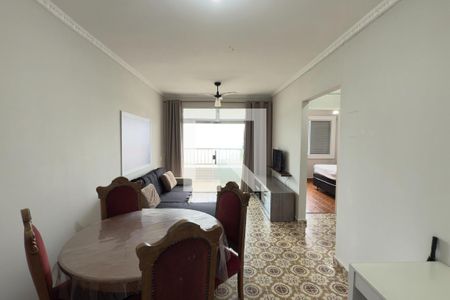 Sala de apartamento para alugar com 3 quartos, 113m² em Boqueirão, Praia Grande