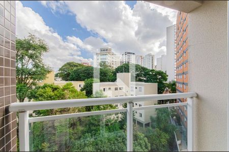 Varanda da Sala de apartamento à venda com 1 quarto, 80m² em Vila Monumento, São Paulo