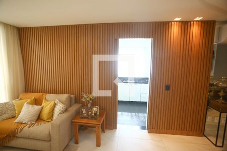 Sala de apartamento à venda com 3 quartos, 177m² em Padre Eustáquio, Belo Horizonte