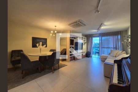Sala de apartamento à venda com 4 quartos, 160m² em Recreio dos Bandeirantes, Rio de Janeiro