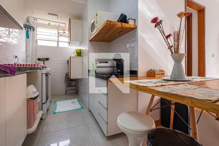 Cozinha de apartamento à venda com 1 quarto, 37m² em Perdizes, São Paulo