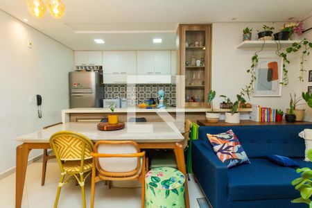 Sala de apartamento à venda com 3 quartos, 70m² em Cidade Mãe do Céu, São Paulo