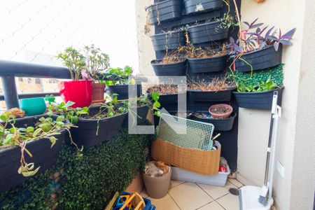 Varanda de apartamento à venda com 3 quartos, 70m² em Cidade Mãe do Céu, São Paulo