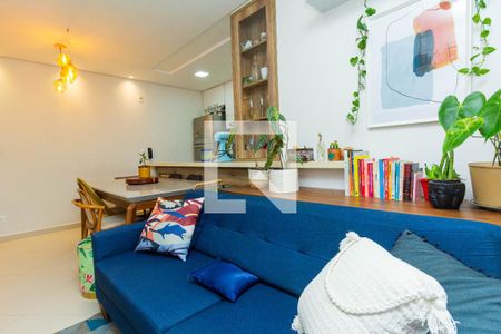 Sala de apartamento à venda com 3 quartos, 70m² em Cidade Mãe do Céu, São Paulo