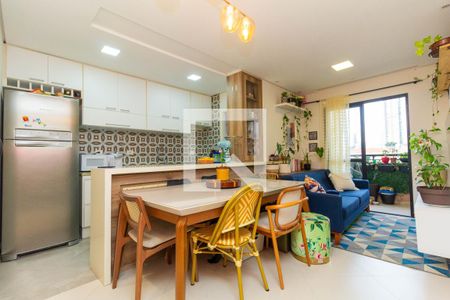 Sala de apartamento à venda com 3 quartos, 70m² em Cidade Mãe do Céu, São Paulo