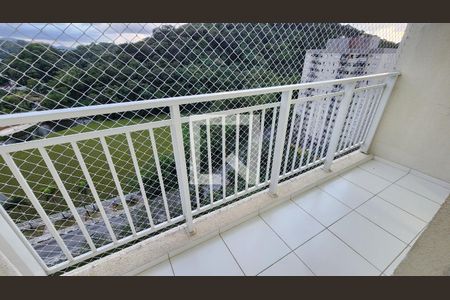 Varanda da Sala de apartamento para alugar com 3 quartos, 62m² em Morro Nova Cintra, Santos