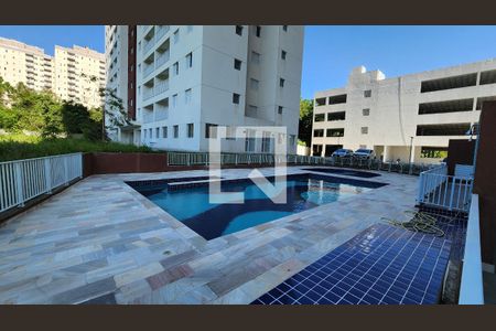 Área comum - Piscina de apartamento para alugar com 3 quartos, 62m² em Morro Nova Cintra, Santos