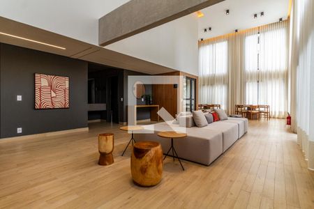 Área comum - Espaço Gourmet de kitnet/studio à venda com 1 quarto, 24m² em Pinheiros, São Paulo