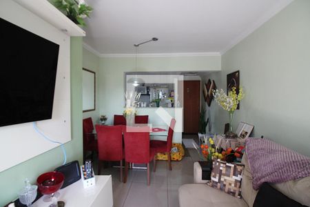 Sala de apartamento à venda com 3 quartos, 64m² em Baeta Neves, São Bernardo do Campo
