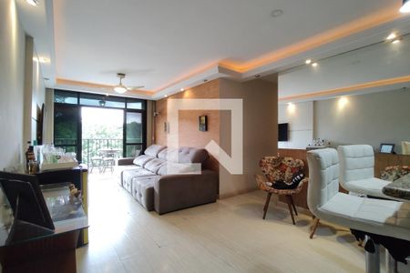 Sala de apartamento à venda com 3 quartos, 84m² em Pechincha, Rio de Janeiro