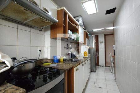Cozinha de apartamento à venda com 3 quartos, 84m² em Pechincha, Rio de Janeiro