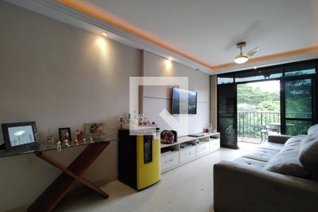 Sala de apartamento à venda com 3 quartos, 84m² em Pechincha, Rio de Janeiro