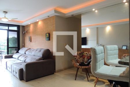 Sala de apartamento à venda com 3 quartos, 84m² em Pechincha, Rio de Janeiro