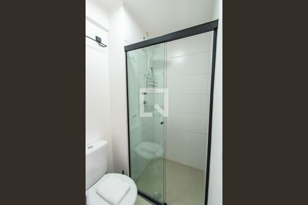 Banheiro de kitnet/studio à venda com 1 quarto, 24m² em Vila Mariana, São Paulo