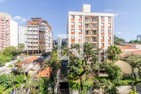 Vista do Studio de kitnet/studio para alugar com 1 quarto, 27m² em Cerqueira César, São Paulo