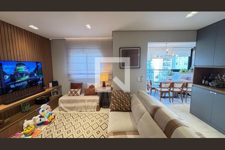 Sala de apartamento à venda com 2 quartos, 83m² em Campestre, Santo André