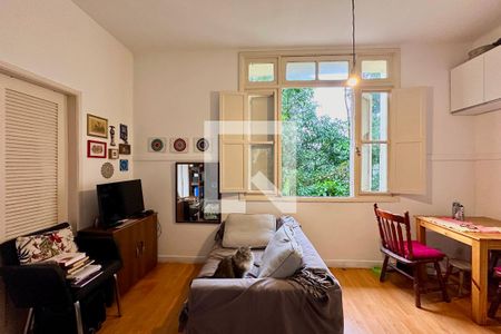 Sala de apartamento para alugar com 1 quarto, 50m² em Santa Teresa, Rio de Janeiro