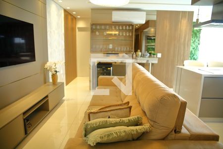 Sala de apartamento à venda com 2 quartos, 78m² em Baeta Neves, São Bernardo do Campo