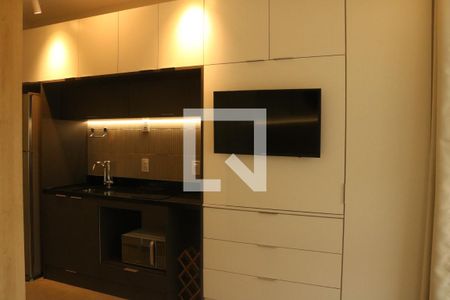 Cozinha de apartamento para alugar com 1 quarto, 25m² em Perdizes, São Paulo