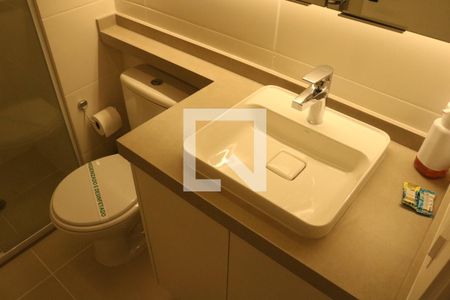 Banheiro de apartamento para alugar com 1 quarto, 25m² em Perdizes, São Paulo