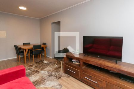 Sala de apartamento à venda com 1 quarto, 45m² em Petrópolis, Porto Alegre