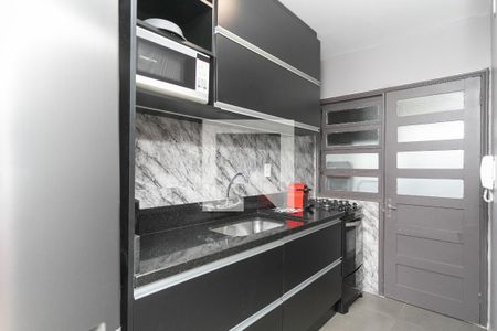 Cozinha de apartamento à venda com 1 quarto, 45m² em Petrópolis, Porto Alegre