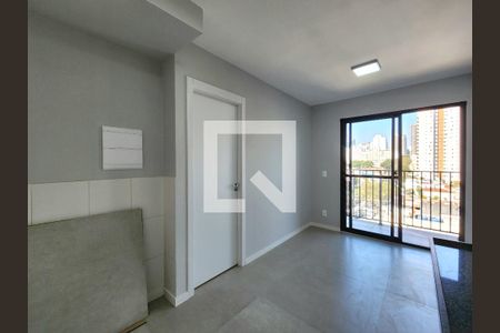 Sala/Cozinha de apartamento à venda com 1 quarto, 27m² em Vila Olímpia, São Paulo