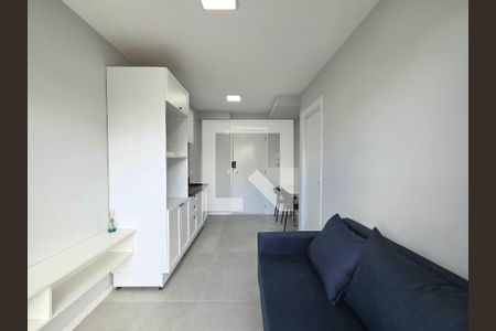 Sala/Cozinha de apartamento para alugar com 1 quarto, 27m² em Vila Olímpia, São Paulo
