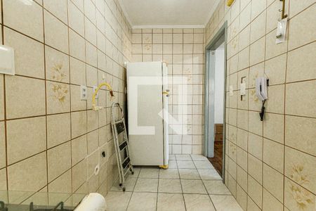 Cozinha de apartamento à venda com 1 quarto, 39m² em São Sebastião, Porto Alegre