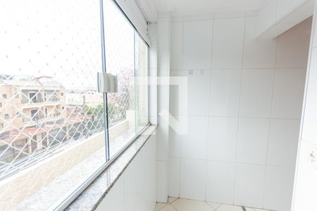 Área de Serviço de apartamento à venda com 2 quartos, 57m² em Utinga, Santo André