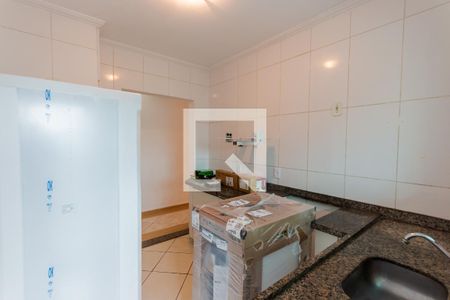 Cozinha de apartamento à venda com 2 quartos, 57m² em Utinga, Santo André