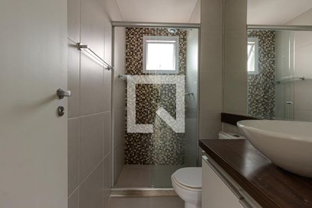 Banheiro da Suíte de apartamento à venda com 1 quarto, 53m² em Cidade Monções, São Paulo