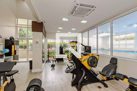 Área comum - Academia de apartamento à venda com 1 quarto, 53m² em Cidade Monções, São Paulo