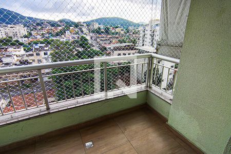 Sala - Varanda de apartamento à venda com 3 quartos, 148m² em Taquara, Rio de Janeiro